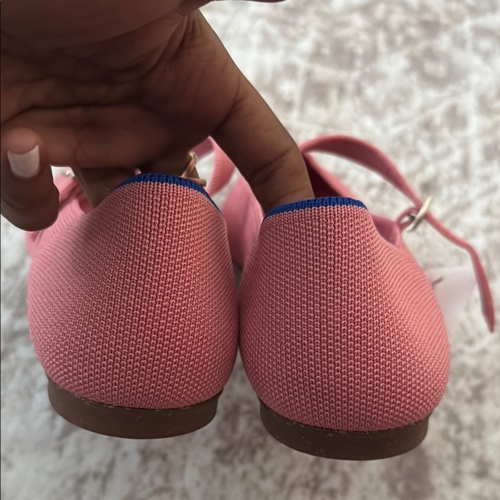 NEW ROTHY’S The Point Mary Jane II in Tulip Pink size 9.5 - Picture 10 of 12